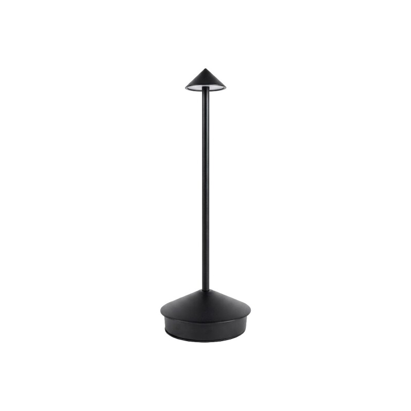 LAMPARA LED NEGRA 10.5X29CM C/USB Unica