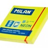 BLOCK ADHESIVO MILAN 76X76 MM COLOR AMARILLO NEON X 100 UNIDADES BLOCK ADHESIVO MILAN 76X76 MM COLOR AMARILLO NEON X 100 UNIDADES