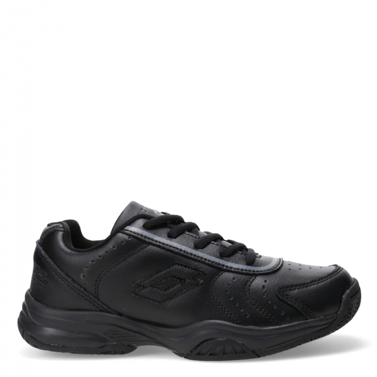 Tennis d/cuero Wns Lotto - Black 