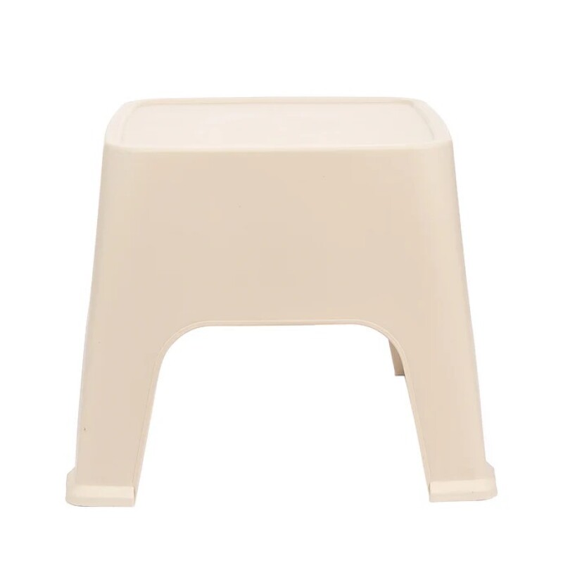 Mesa Banco Auxiliar PVC Sunset Exterior / Beige - Licor de Maní Mesa Banco Auxiliar PVC Sunset Exterior / Beige - Licor de Maní