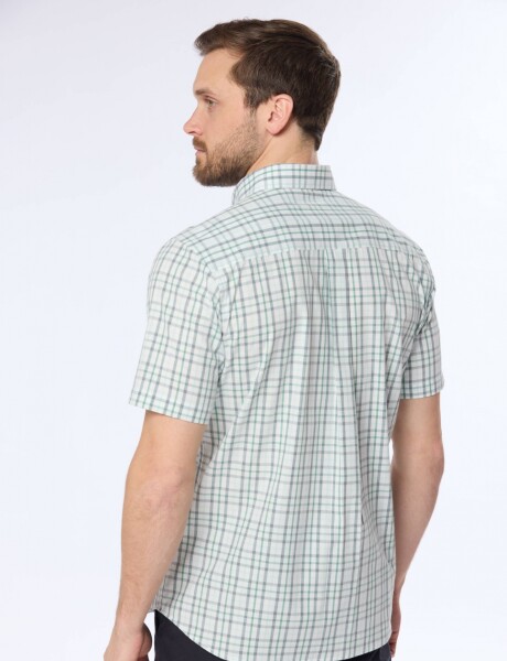 CAMISA SPORT A CUADROS Verde