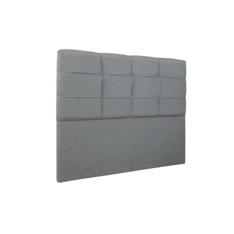 Respaldo Queen London Gris