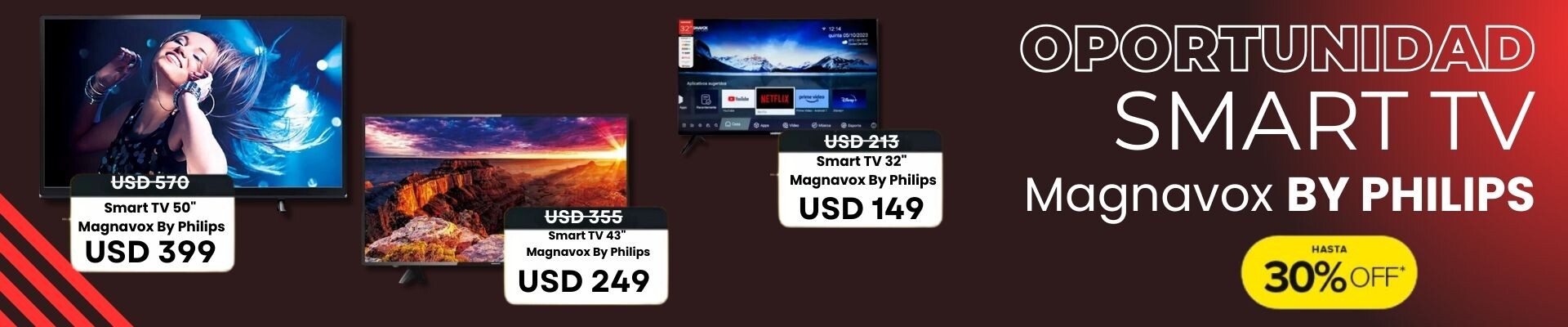 Oportunidad Smart tv