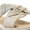 Sandalias Country Tiras Cruzadas de Mujer - 8301 Tostado