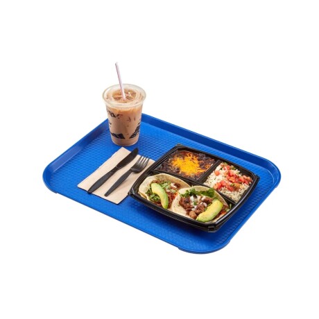 Bandeja autoservicio 30x41 cm Polipropileno Azul Bandeja autoservicio 30x41 cm Polipropileno Azul
