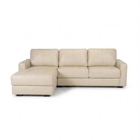 Rinconera Como - Cuero Básico - 2 + Chaise izquierdo Arena