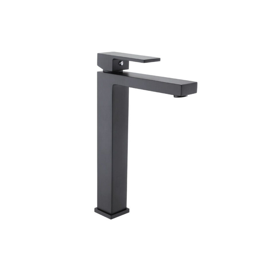 Grifería de Lavatorio Alto Monocomando Negro Linea Apollo Grifería de Lavatorio Alto Monocomando Negro Linea Apollo