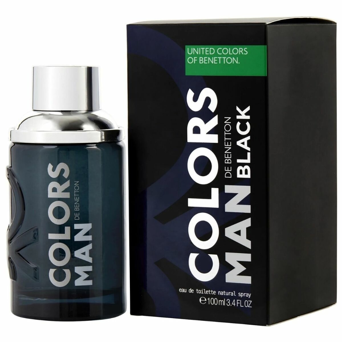 Perfume Benetton Man Black intenso Colors 100 ML - 001 