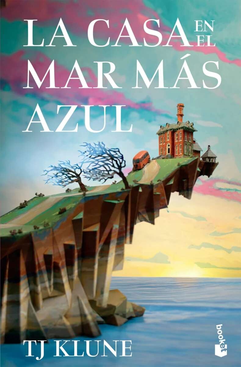 La casa en el mar más azul 
