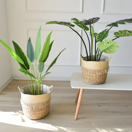 Canasto Seagrass 28 cm Beige