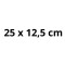 Maceta colgante con cadena chica (25 x 12,5cm)
