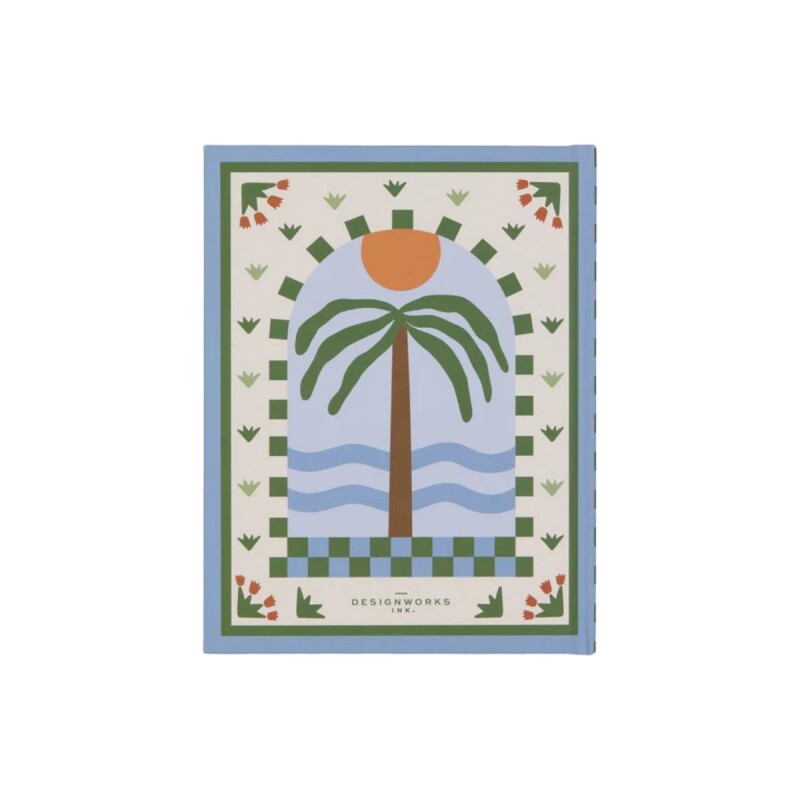 Cuaderno tapa dura rayado 15 x 19,5cm Palm