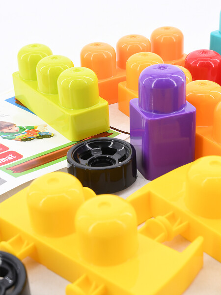 BLOQUES CAMION 18 PIEZAS MULTICOLOR