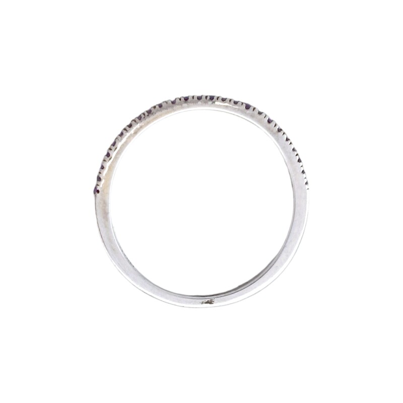 Anillo Sin Fin-Plata 925-Piedra Zirconia lila-AN4306 conpiedra