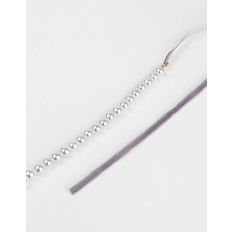 Choker De Perlas Dorado