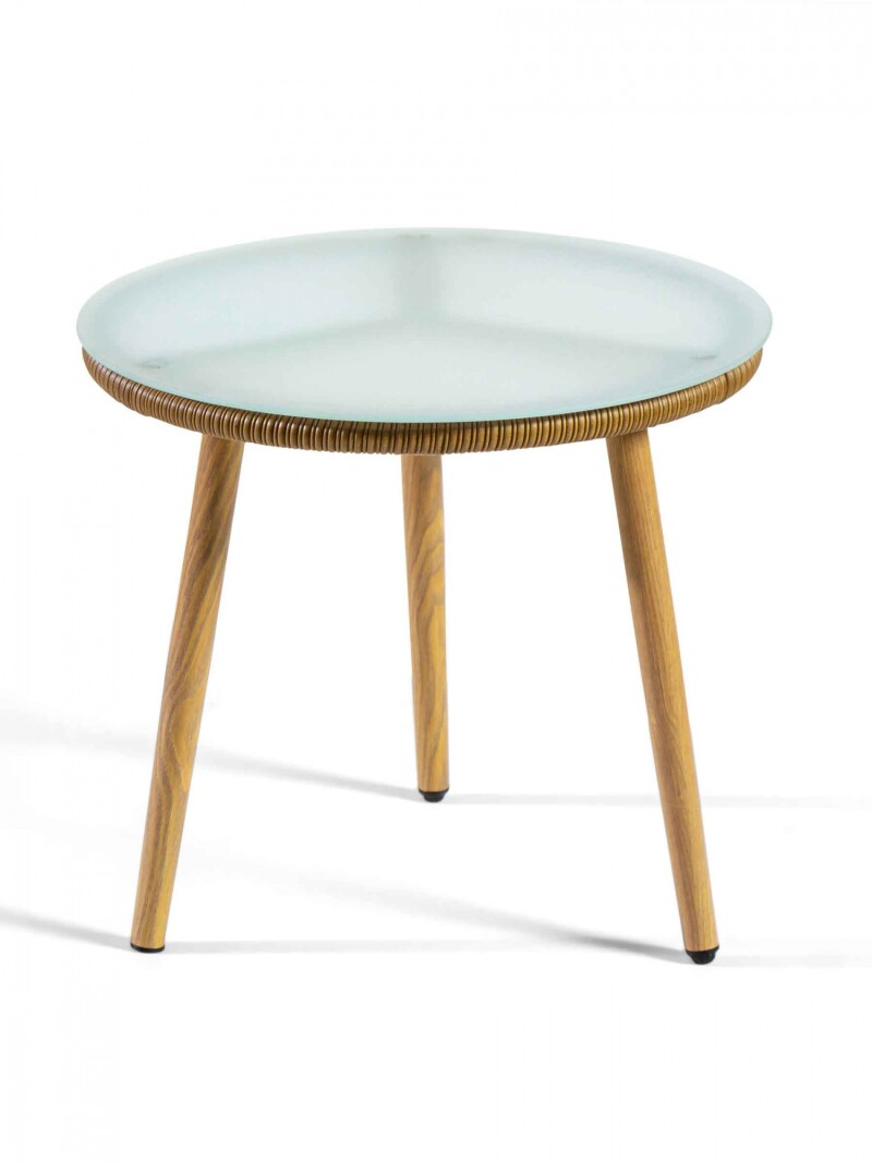 Liza MESA AUXILIAR LIZA RATTAN 2048T HJ-62 (D) DIA.51X48H CM