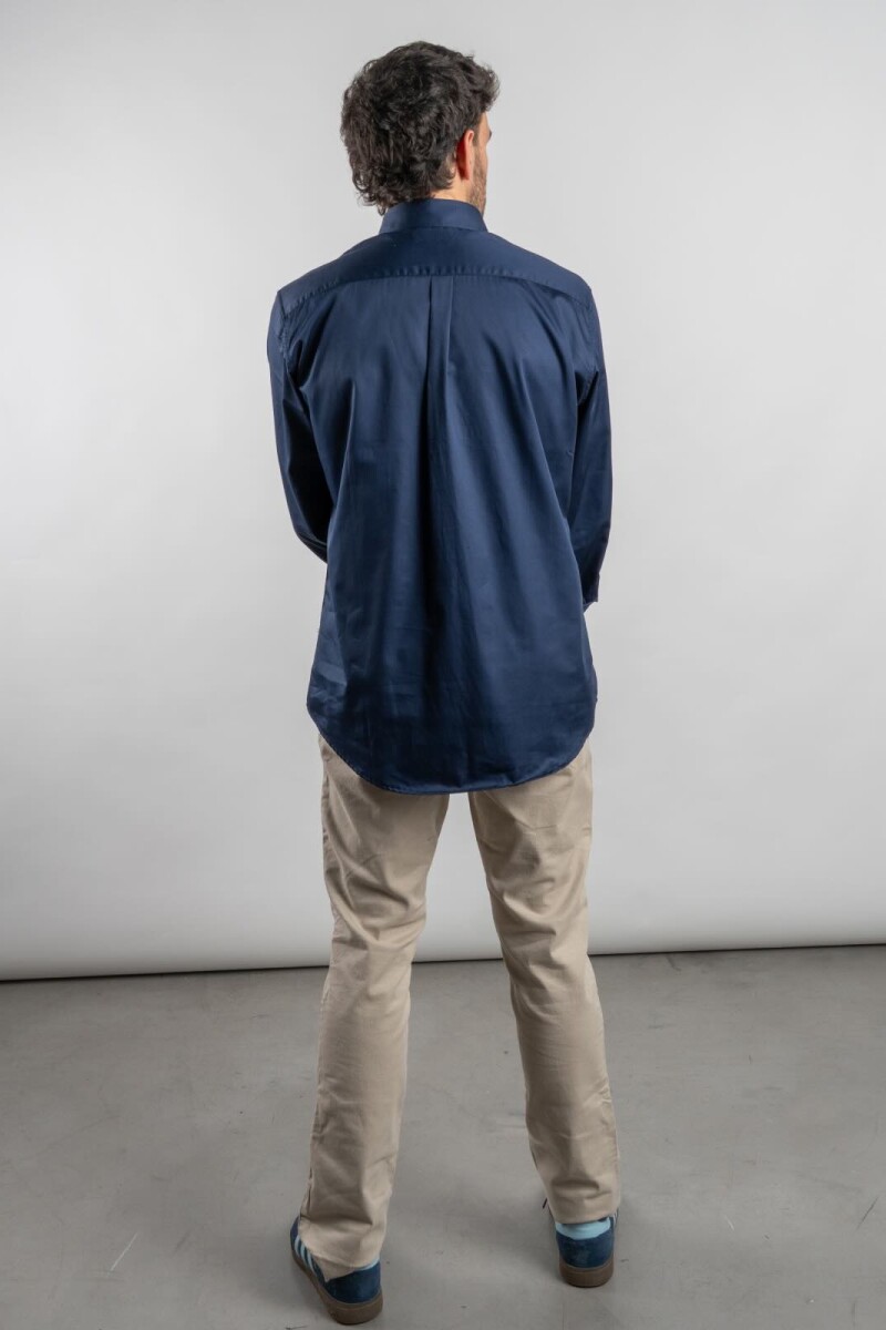 Camisa Casual Marino