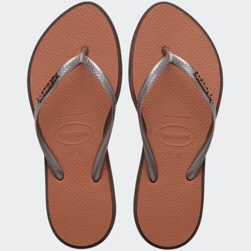 Ojotas Havaianas Slim Point Marrón