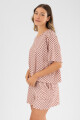 Mosaico pijama short Rosa antique
