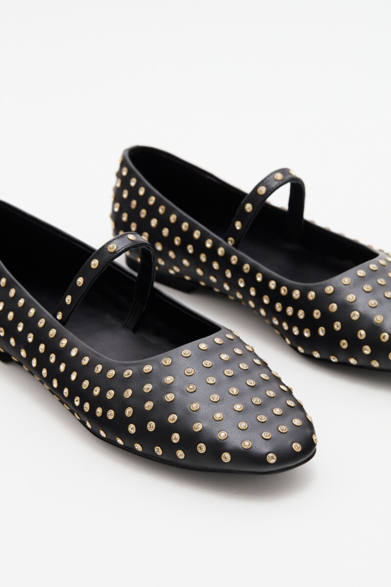 Balerina Studs Negro