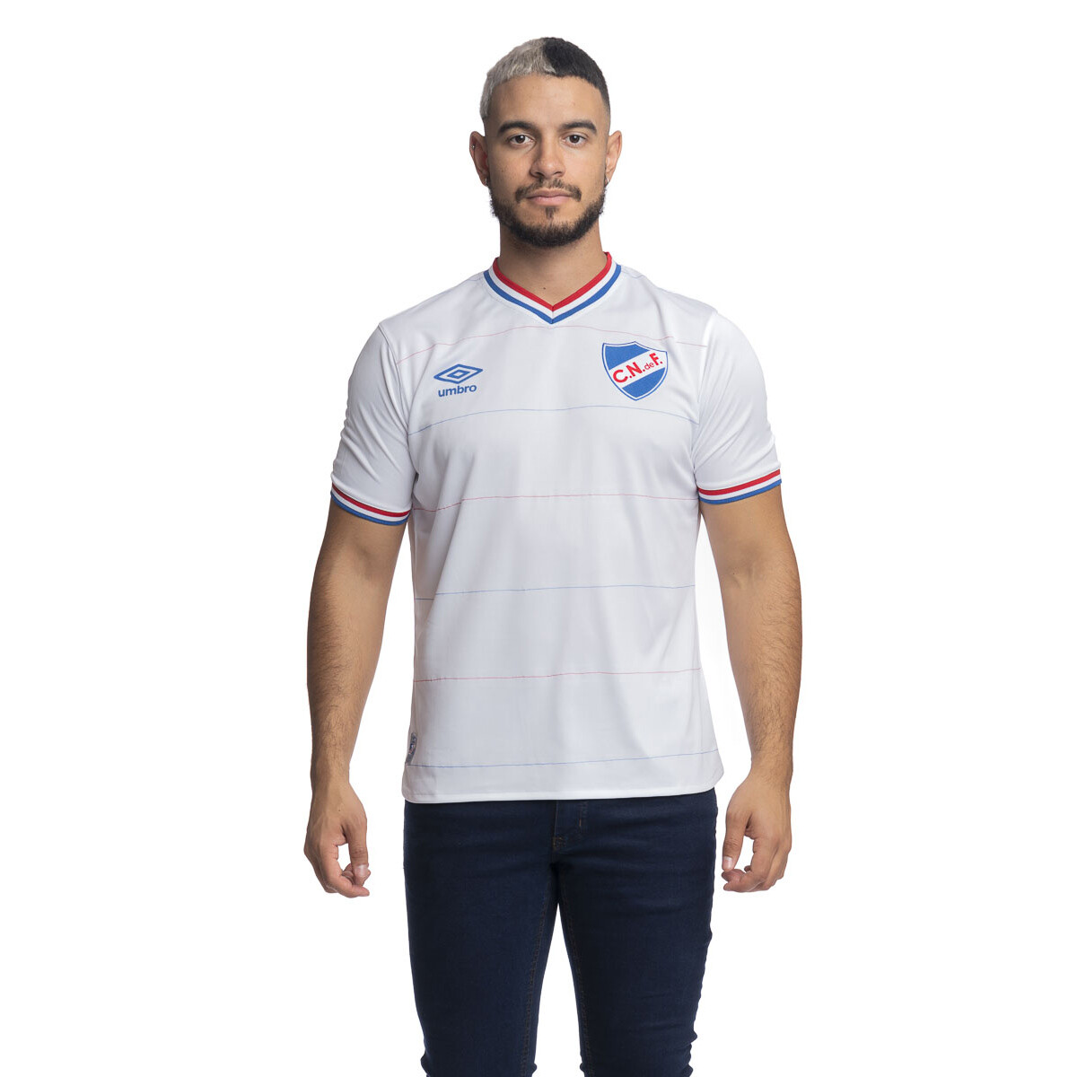 Camiseta Home Oficial 2016 Umbro Nacional Hombre - 0v4 