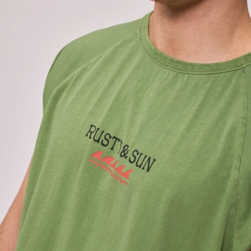 Musculosa MAREA Rusty Verde