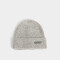 Gorro Clasico Gorro Tejido Con Tag - Gris Claro