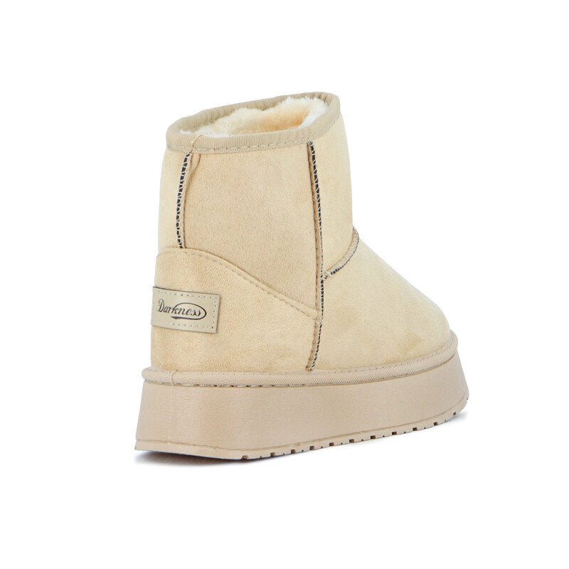 Bota Darkness Mujer Beige