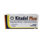 KITADOL PLUS CJ X 20 COMP. única