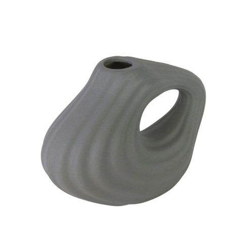 BASE CERAMICA GRIS OSC 25X10X18CM Unica