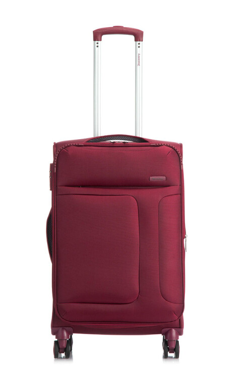 Valija de tela expansible Discovery - Mediana 24" Bordeaux