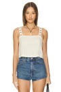 SYD GROMMET TANK Beige