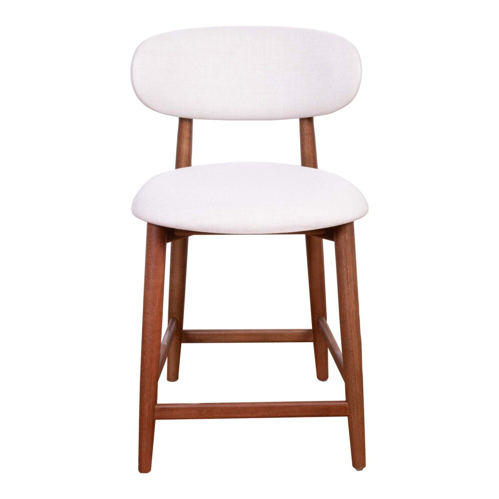 BUTACA BAR MADERA NATURAL-BEIGE MIA