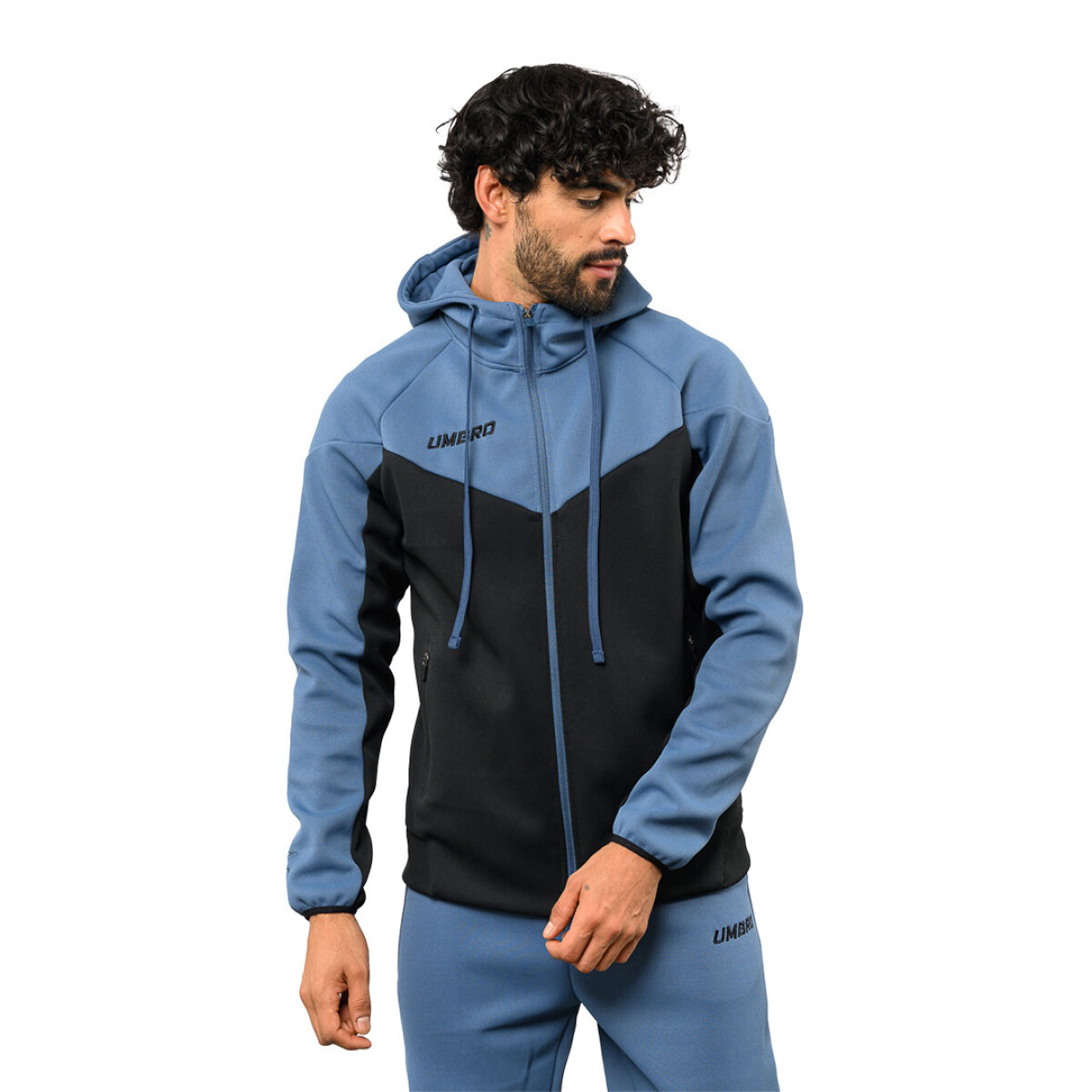 Campera de Hombre Umbro Downtown Umbro - Negro - Azul 