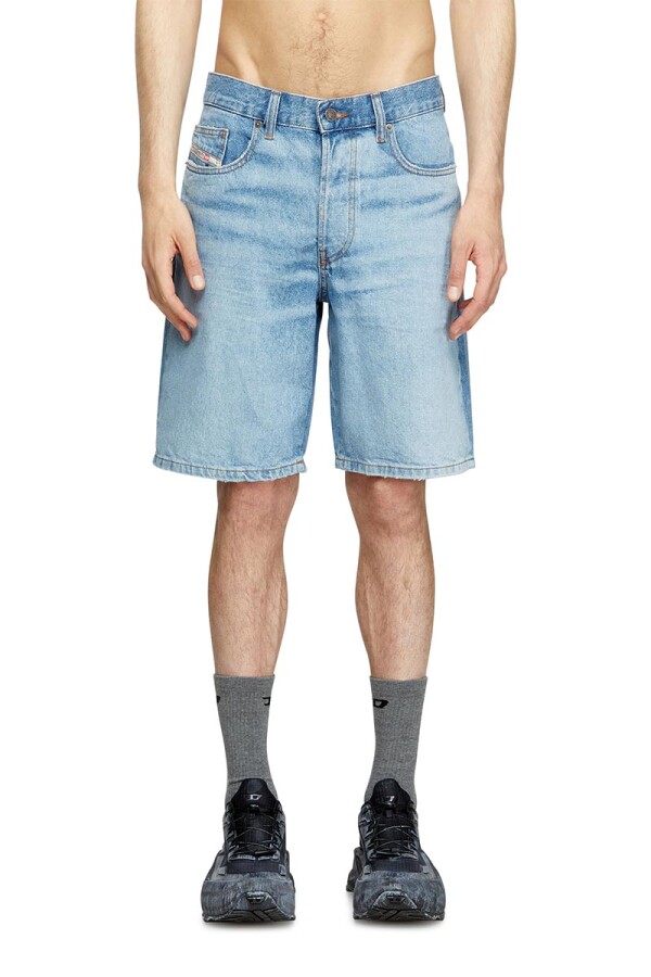 Short Para Hombre Regular-Short Azul