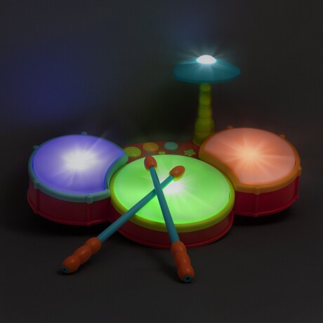 Set Tambor Batería musical con luz Set Tambor Batería musical con luz
