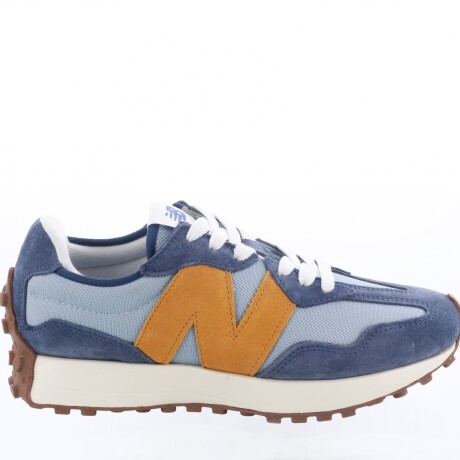 Championes de Hombre New Balance Life Style Azul Marino - Celeste - Anaranjado