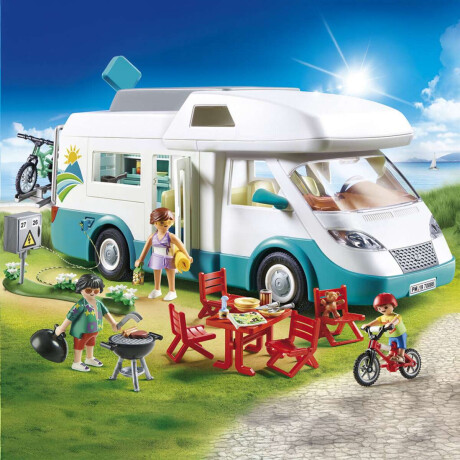 Casa Rodante Playmobil 135 Piezas con Figuras