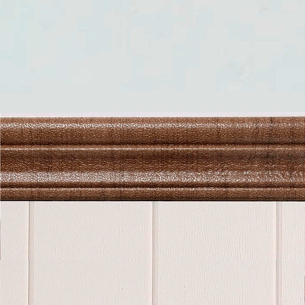 Revestimiento Zócalo 3D Adhesivo 2.35mt Pared Madera - Jug004010-m 