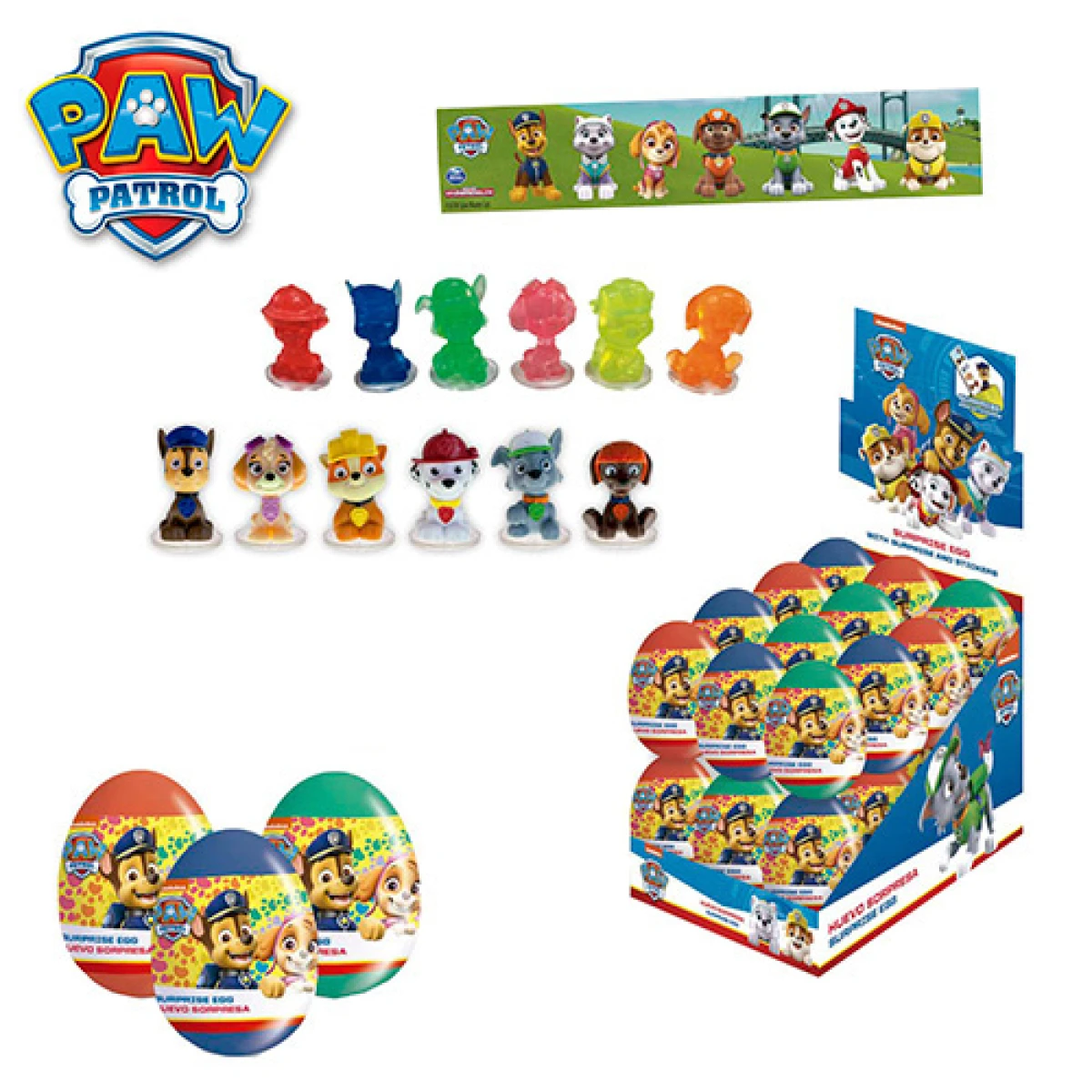 Juego Huevo con Sorpresa Paw Patrol 