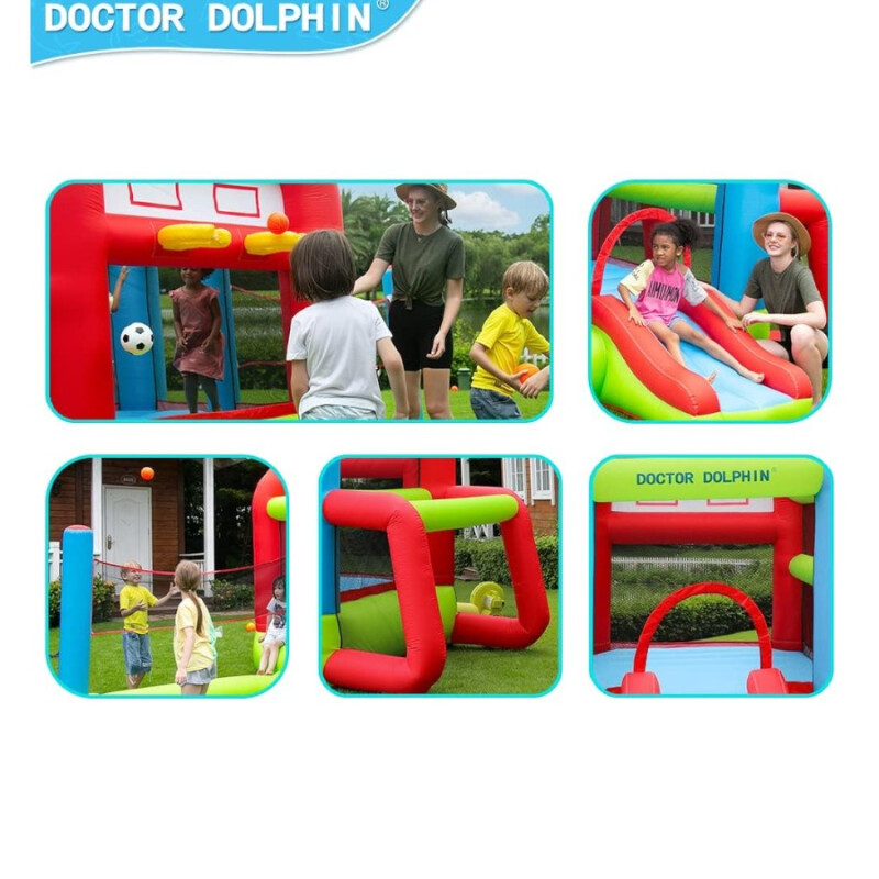 Castillo Inflable Deportivo 2 en 1 Castillo Inflable Deportivo 2 en 1