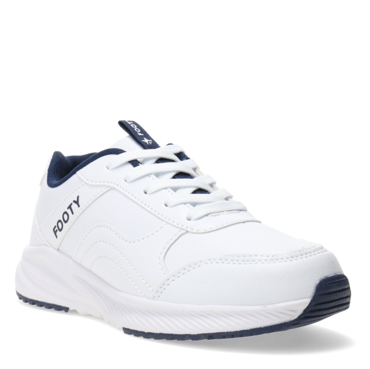 Championes Infantiles Footy Stanford - SCH50-33 - Blanco - Azul Marino 