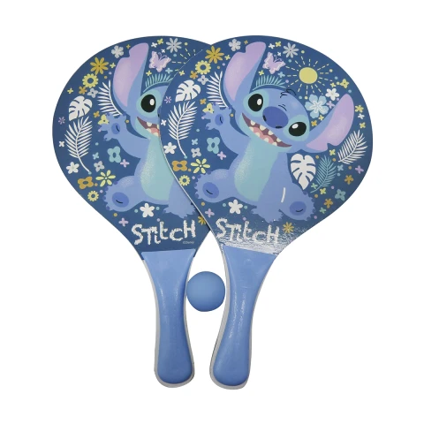Set de Paletas Playeras y Pelota Stitch 38 cm U