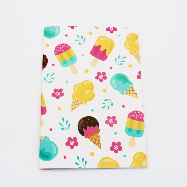 Cuaderno A5 helado blanco