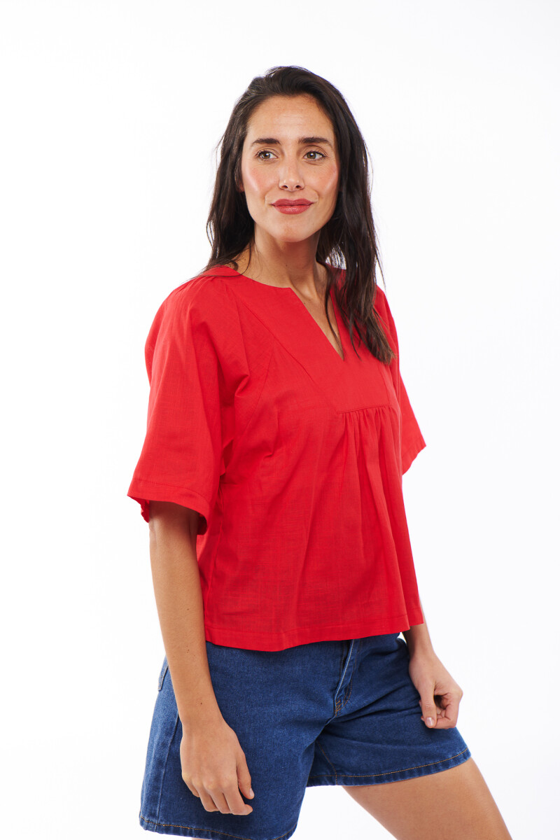 BLUSA INGRID ROJO