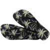 Ojotas Havaianas Aloha Negro-blanco