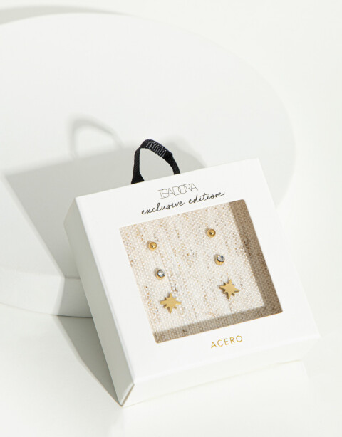 Aros Sets Metal Set De Aros - Dorado