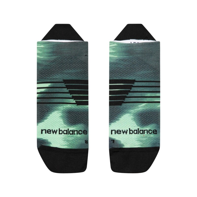 Medias New Balance Unisex - PRO RUN TAB SOCKS - LAS15107AS BLACK/GREY/GREEN