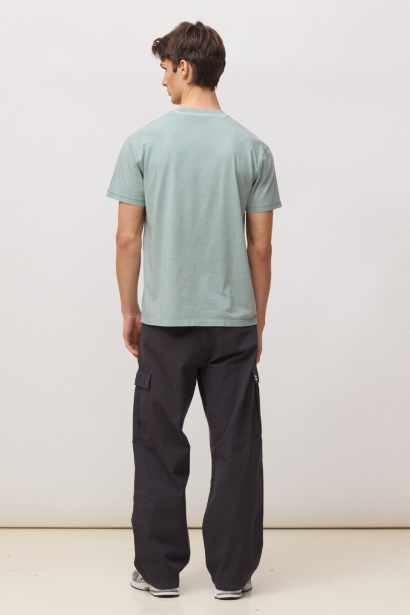 Remera Iconic Blue Banana Sage
