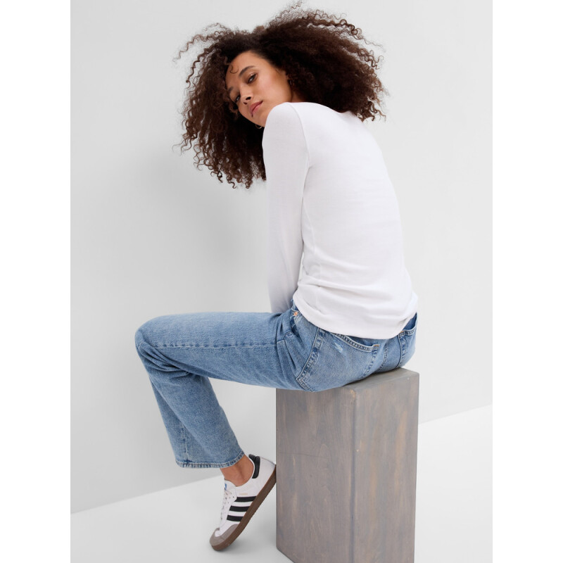 FRCH LS MOD BATEAU FRESH WHITE